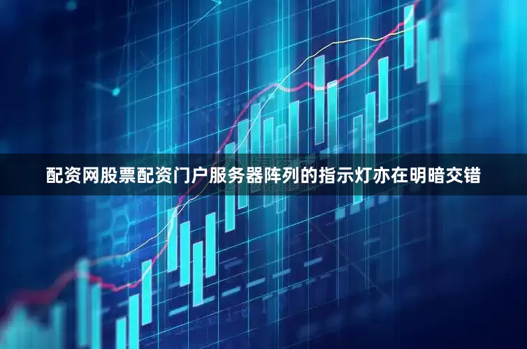 配资网股票配资门户服务器阵列的指示灯亦在明暗交错