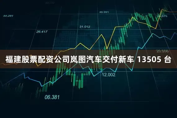 福建股票配资公司岚图汽车交付新车 13505 台