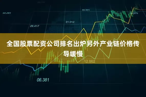 全国股票配资公司排名出炉另外产业链价格传导缓慢