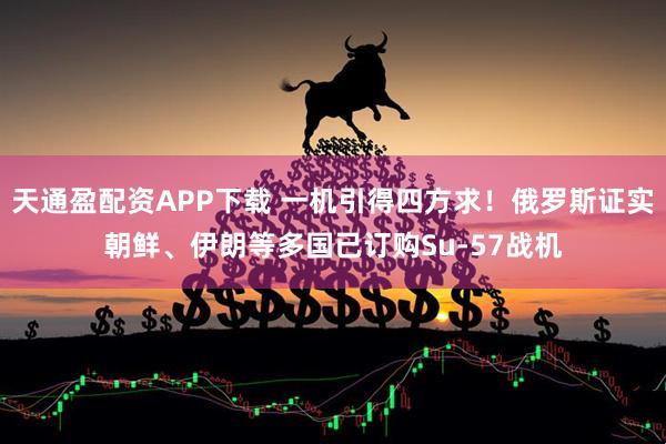 天通盈配资APP下载 一机引得四方求！俄罗斯证实朝鲜、伊朗等多国已订购Su-57战机
